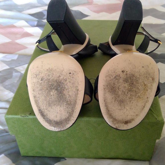 Gucci leather sandals - Picture 4 of 6